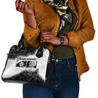 Black Cowboy Shoulder Handbag African American Black History Unique Style