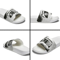 Black Cowboy Slide Sandals African American Black History Unique Style
