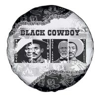 Black Cowboy Spare Tire Cover African American Black History Unique Style