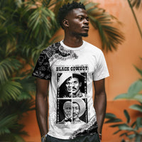 Black Cowboy T shirt African American Black History Unique Style