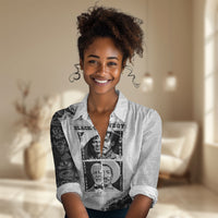 Black Cowboy Women Casual Shirt African American Black History Unique Style