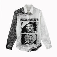 Black Cowboy Women Casual Shirt African American Black History Unique Style
