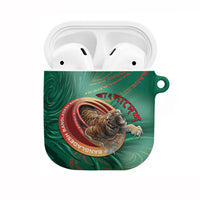 Bangladesh AirPods Case Royal Bengal Tiger Spiral Pattern