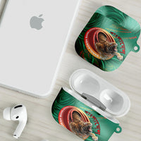 Bangladesh AirPods Case Royal Bengal Tiger Spiral Pattern
