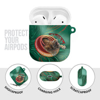 Bangladesh AirPods Case Royal Bengal Tiger Spiral Pattern