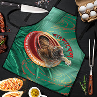 Bangladesh Apron Royal Bengal Tiger Spiral Pattern