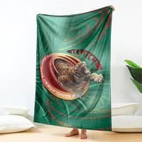Bangladesh Blanket Royal Bengal Tiger Spiral Pattern
