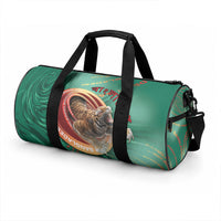 Bangladesh Duffle Bag Royal Bengal Tiger Spiral Pattern