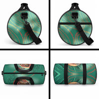 Bangladesh Duffle Bag Royal Bengal Tiger Spiral Pattern