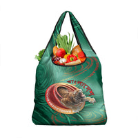 Bangladesh Grocery Bag Royal Bengal Tiger Spiral Pattern