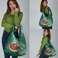 Bangladesh Grocery Bag Royal Bengal Tiger Spiral Pattern