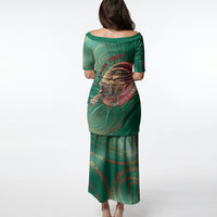 Personalized Bangladesh Puletasi Royal Bengal Tiger Spiral Pattern