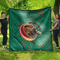 Bangladesh Quilt Royal Bengal Tiger Spiral Pattern