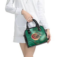 Bangladesh Shoulder Handbag Royal Bengal Tiger Spiral Pattern