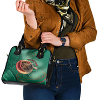 Bangladesh Shoulder Handbag Royal Bengal Tiger Spiral Pattern