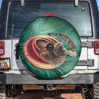 Bangladesh Spare Tire Cover Royal Bengal Tiger Spiral Pattern