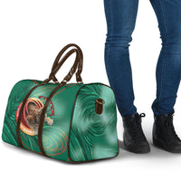Bangladesh Travel Bag Royal Bengal Tiger Spiral Pattern