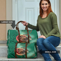 Bangladesh Travel Bag Royal Bengal Tiger Spiral Pattern