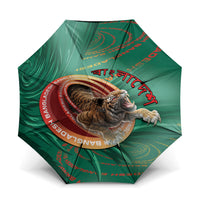 Bangladesh Umbrella Royal Bengal Tiger Spiral Pattern