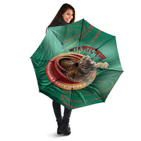 Bangladesh Umbrella Royal Bengal Tiger Spiral Pattern
