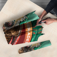 Bangladesh Umbrella Royal Bengal Tiger Spiral Pattern