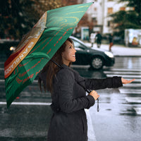 Bangladesh Umbrella Royal Bengal Tiger Spiral Pattern