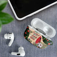 Memorial Cardinal Christmas AirPods Case When A Cardinal Appears Loved One Is Near - Wonder Print Shop
