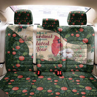 Memorial Cardinal Christmas Back Car Seat Cover When A Cardinal Appears Loved One Is Near - Wonder Print Shop