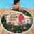 Memorial Cardinal Christmas Beach Blanket When A Cardinal Appears Loved One Is Near - Wonder Print Shop