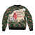 Memorial Cardinal Christmas Bomber Jacket When A Cardinal Appears Loved One Is Near - Wonder Print Shop