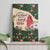 Memorial Cardinal Christmas Canvas Wall Art When A Cardinal Appears Loved One Is Near - Wonder Print Shop