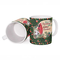 Memorial Cardinal Christmas Ceramic Mug When A Cardinal Appears Loved One Is Near - Wonder Print Shop