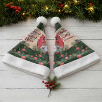 Cardinal Christmas Santa Hat Love Near The Xmas - Wonder Print Shop