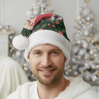 Cardinal Christmas Santa Hat Love Near The Xmas - Wonder Print Shop