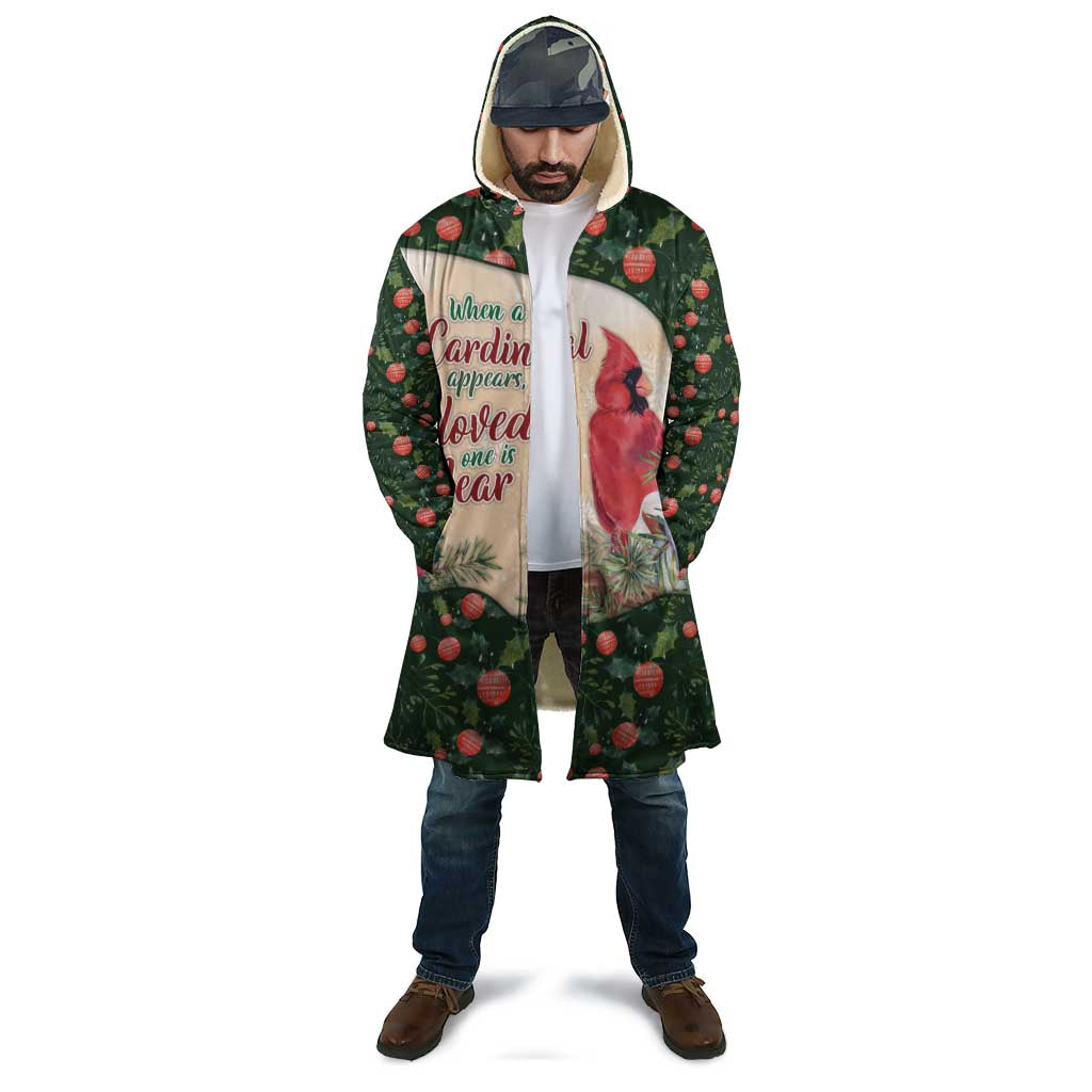 Memorial Cardinal Christmas Cloak When A Cardinal Appears Loved One Is Near - Wonder Print Shop