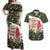 Memorial Cardinal Christmas Couples Matching Off Shoulder Maxi Dress and Hawaiian Shirt When A Cardinal Appears Loved One Is Near - Wonder Print Shop