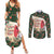 Memorial Cardinal Christmas Couples Matching Summer Maxi Dress and Long Sleeve Button Shirt When A Cardinal Appears Loved One Is Near - Wonder Print Shop