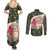 Memorial Cardinal Christmas Couples Matching Summer Maxi Dress and Long Sleeve Button Shirt When A Cardinal Appears Loved One Is Near - Wonder Print Shop