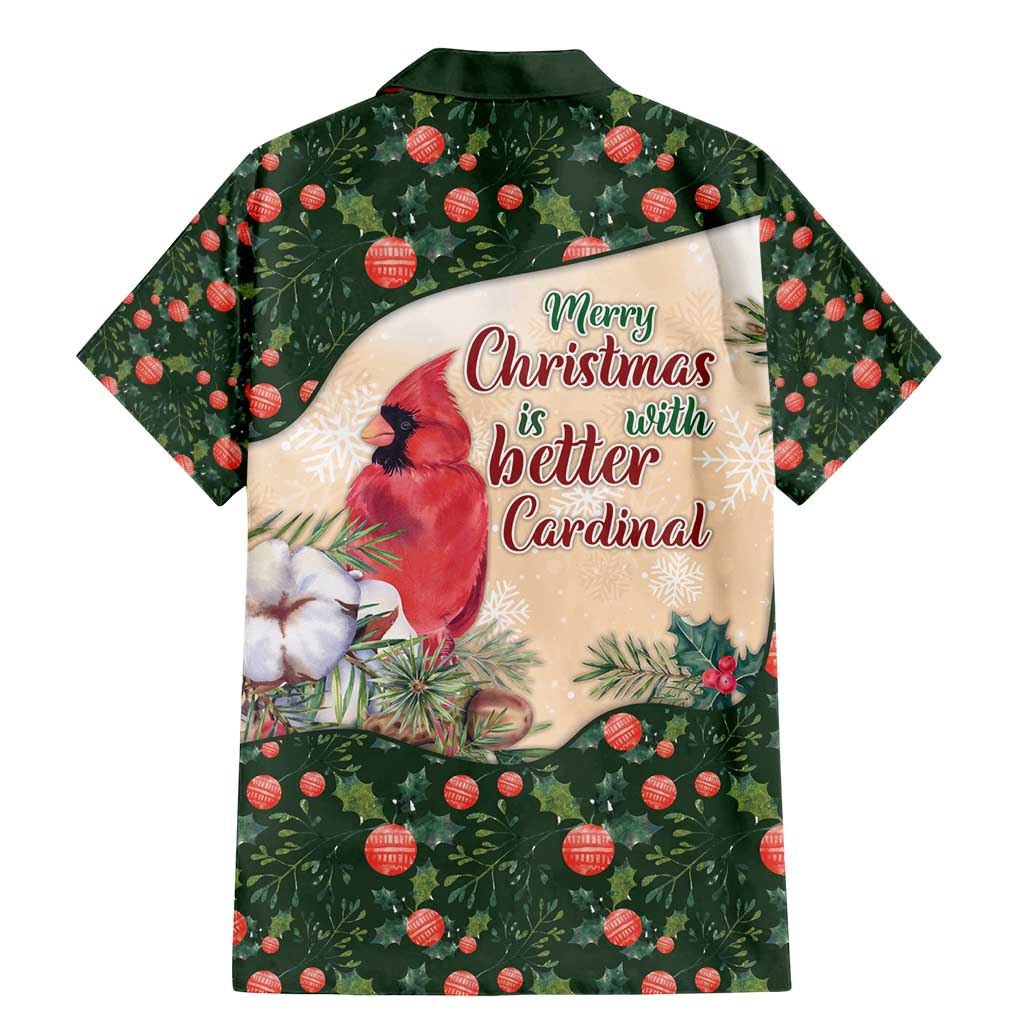 Memorial Cardinal Christmas Family Matching Mermaid Dress and Hawaiian Shirt When A Cardinal Appears Loved One Is Near - Wonder Print Shop