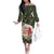 Memorial Cardinal Christmas Family Matching Off The Shoulder Long Sleeve Dress and Hawaiian Shirt When A Cardinal Appears Loved One Is Near - Wonder Print Shop