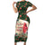 Memorial Cardinal Christmas Family Matching Short Sleeve Bodycon Dress and Hawaiian Shirt When A Cardinal Appears Loved One Is Near - Wonder Print Shop