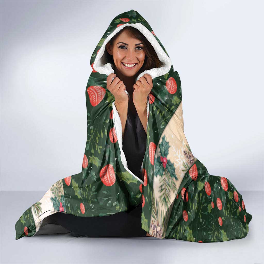 Memorial Cardinal Christmas Hooded Blanket When A Cardinal Appears Loved One Is Near - Wonder Print Shop