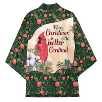 Memorial Cardinal Christmas Kimono When A Cardinal Appears Loved One Is Near - Wonder Print Shop