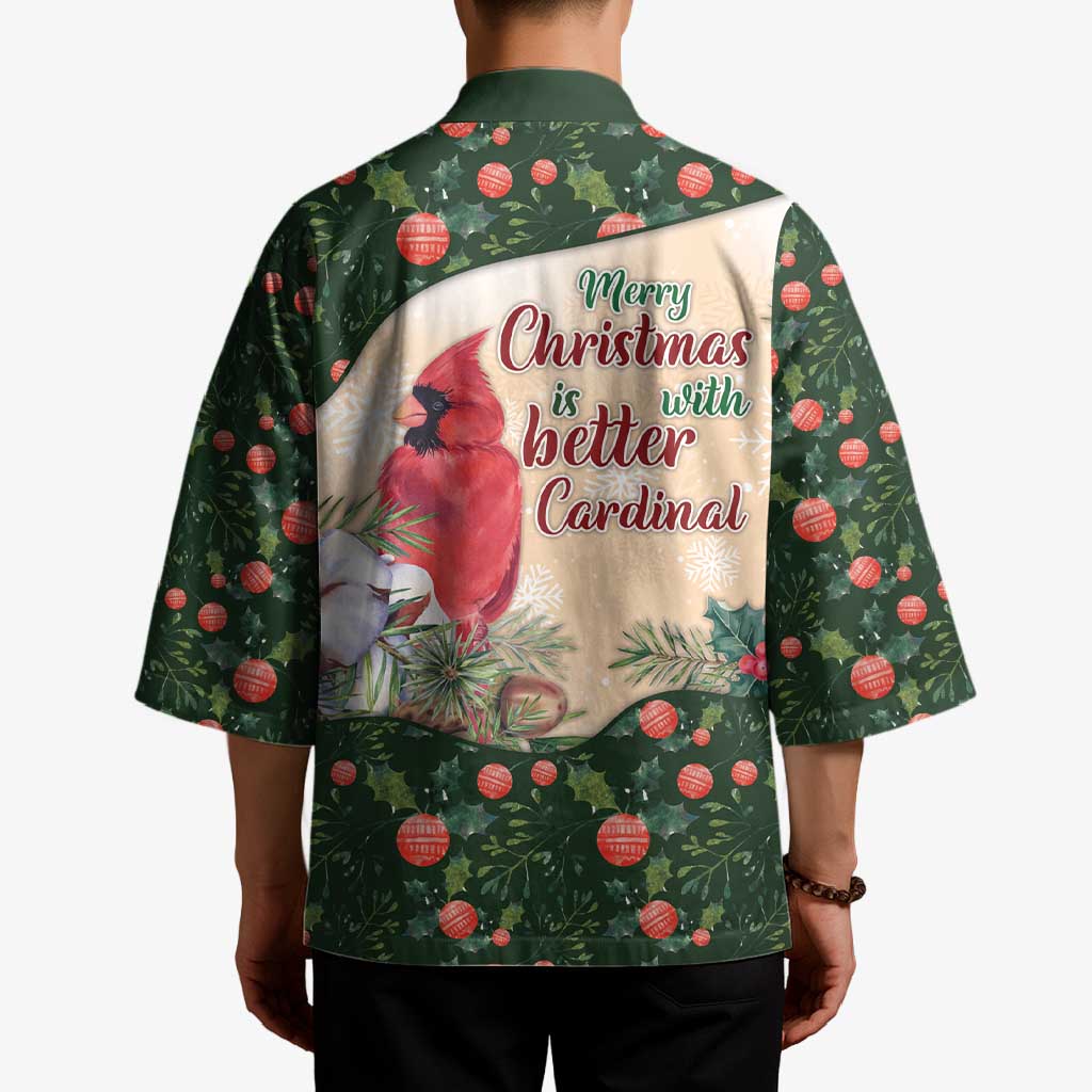 Memorial Cardinal Christmas Kimono When A Cardinal Appears Loved One Is Near - Wonder Print Shop