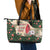 Memorial Cardinal Christmas Leather Tote Bag When A Cardinal Appears Loved One Is Near - Wonder Print Shop