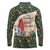 Memorial Cardinal Christmas Long Sleeve Polo Shirt When A Cardinal Appears Loved One Is Near - Wonder Print Shop