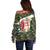 Memorial Cardinal Christmas Off Shoulder Sweater When A Cardinal Appears Loved One Is Near - Wonder Print Shop