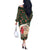 Memorial Cardinal Christmas Off The Shoulder Long Sleeve Dress When A Cardinal Appears Loved One Is Near - Wonder Print Shop