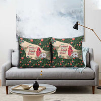 Memorial Cardinal Christmas Pillow Cover When A Cardinal Appears Loved One Is Near - Wonder Print Shop
