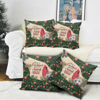 Memorial Cardinal Christmas Pillow Cover When A Cardinal Appears Loved One Is Near - Wonder Print Shop